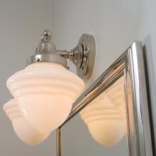 Polished Nickel Bathroom Vanity Light
