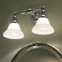 A Carlton™ Two Light Sconce Provides Generous Vanity Lighting