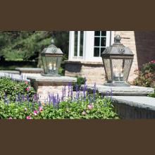 French Country™ Exterior Pier Lights Provide Welcoming Front Entry Lighting