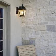French Country™ Exterior Wall Light Provides Lighting for Porch