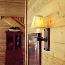 Nashota™ One Light Straight Arm Sconce with Electric Candle