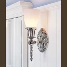 Ornate Sheraton™ One Light Straight Arm Sconce Lighting Bathroom