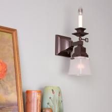 Gas/Electric Sconce In Living Room